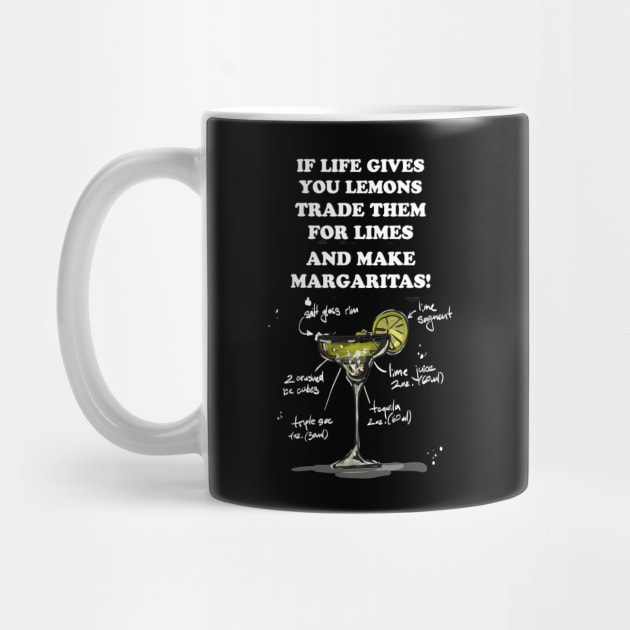 If Life Gives You Lemons Margarita Day T-Shirt by theteediva